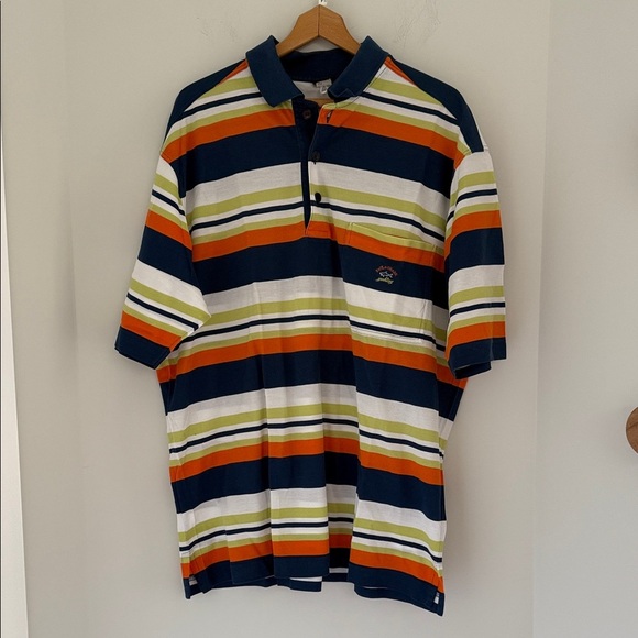 Paul & Shark Multicolor Striped Polo Size Large - Picture 1 of 8